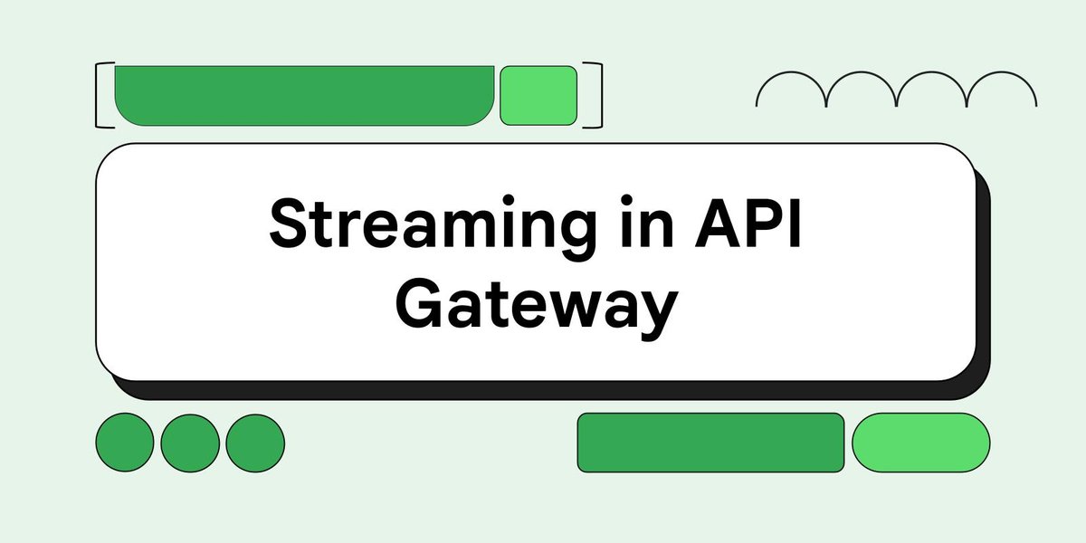 Streaming comes to API Gateway: real-time and AI-ready APIs, without changing your spec