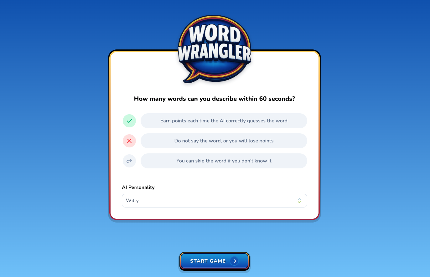 Live API - Word Wrangler