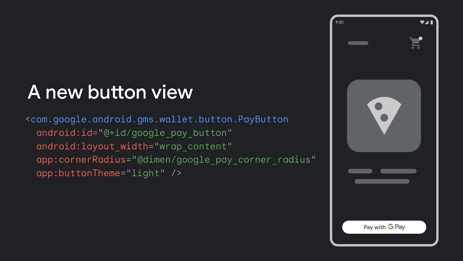 A New Button View