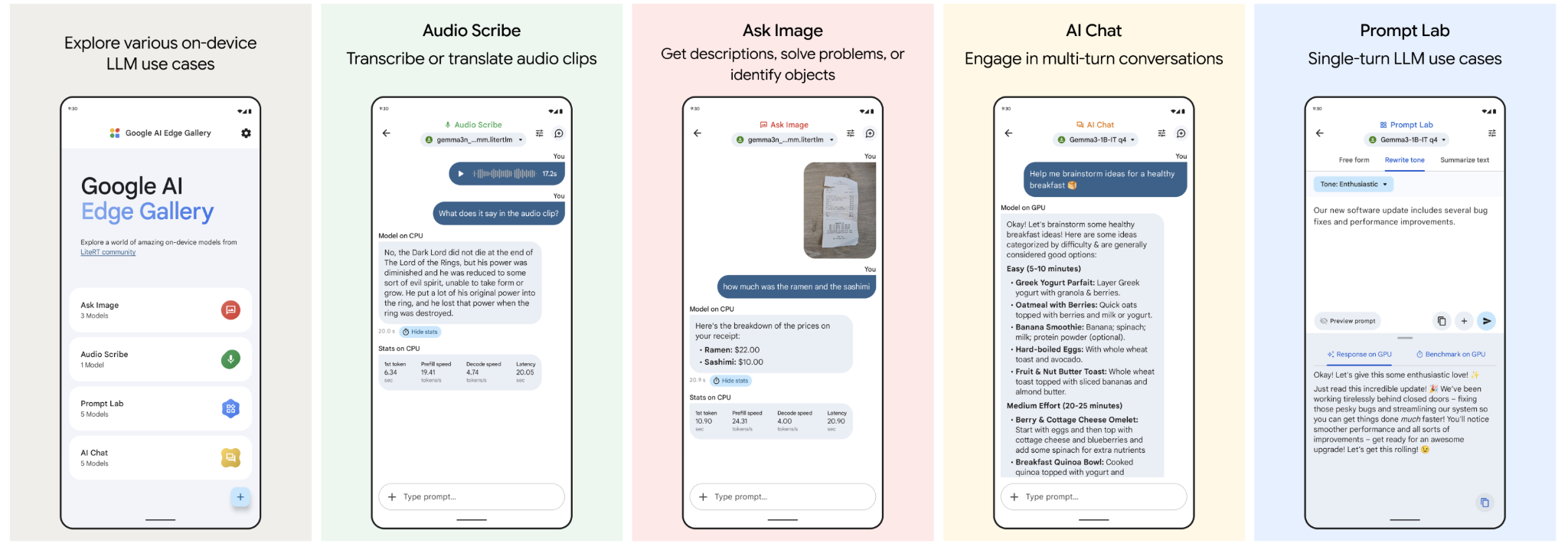 app overview