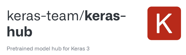 keras-team/keras-hub, a unified, comprehensive library for pretrained models