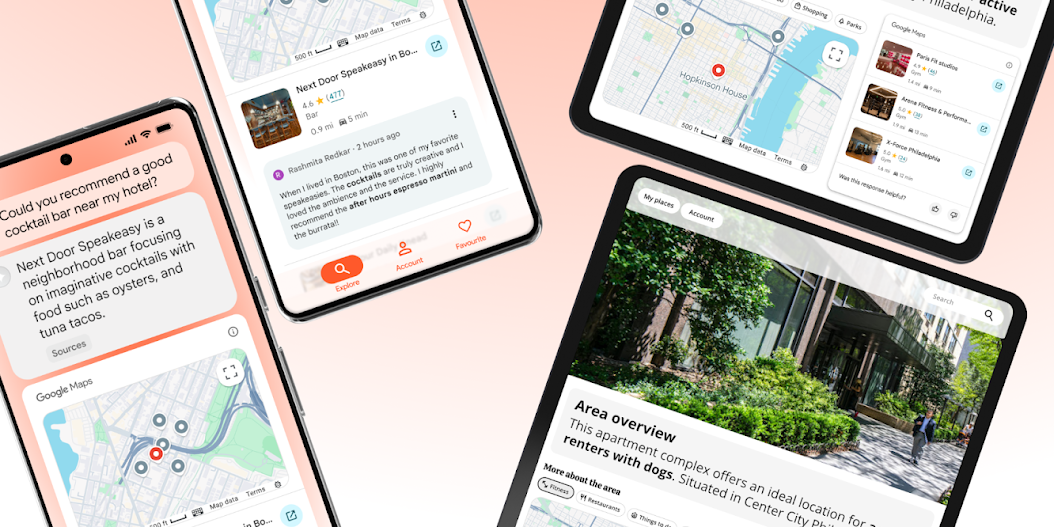 Your AI is now a local expert: Grounding with Google Maps is now GA 섬네일