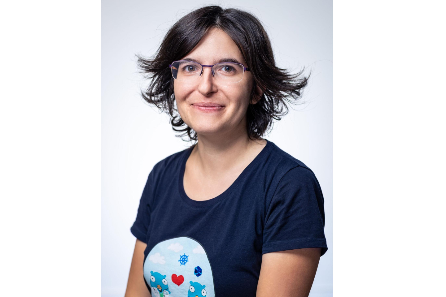 Headshot of Aurélie Vache smiling