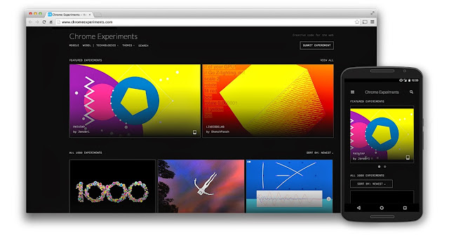 experiments on chrome