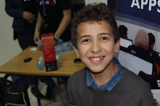 Ider, an 11-year-old developer from Morocco