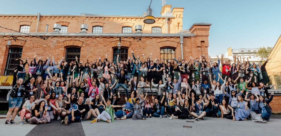 Such positive energy! All 120
      attendees of the WTM Summit Europe 2019