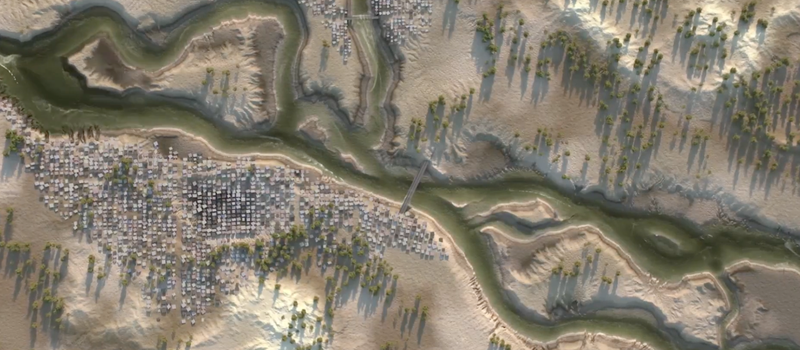 flood forecasting aerial view