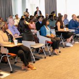 People sitting at desks