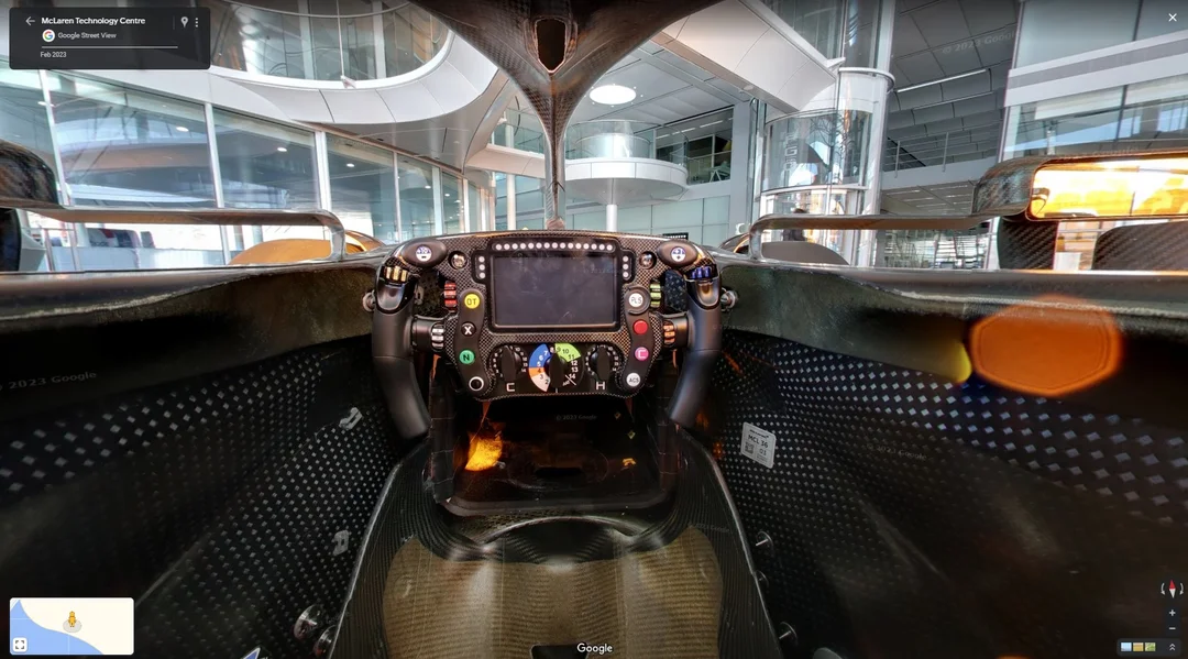 Buckle up: McLaren has a new Android and Chrome F1 race car