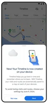 Em breve, a sua Linha do Tempo do Google Maps será salva diretamente no seu dispositivo, dando a você ainda mais controle sobre seus dados.