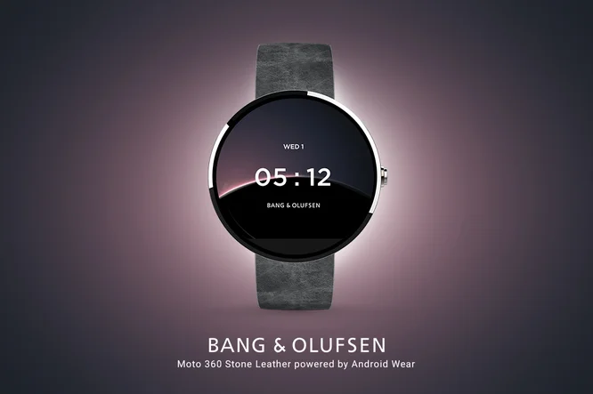 BANG & OLUFSEN のウォッチフェイスを示す画像。