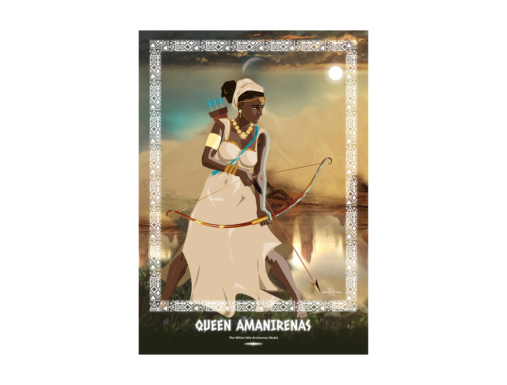 Queen Amanirenas: The White Nile Archeress (Nubi community) - National Museums of Kenya and Shujaa Stories
