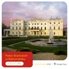 Wizerunek Pałacu Branickich w Białymstoku. Karta tytułowa brzmi: „Pałac Branickich w Białymstoku”. Poniżej pasek ocen 5 gwiazdek, wskazujący średni wynik 4,7 i otrzymane recenzje 9315.