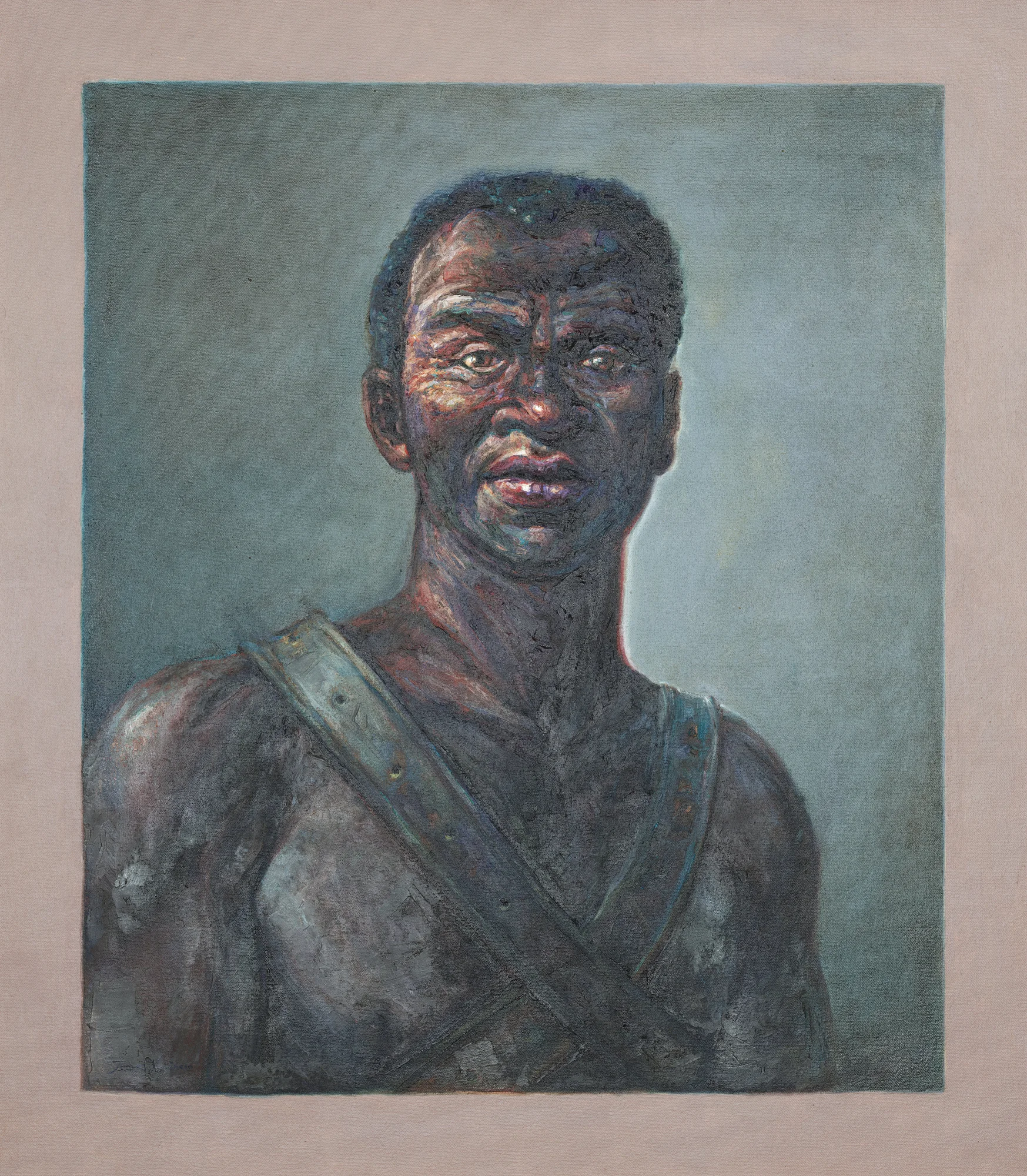 Retrato de Zumbi dos Palmares by Juarez Venancio, from the collection of the Chamber of Deputies, Brazil