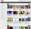 Newly designed Browse page on YouTube