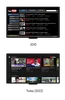 YouTube app for TV screens 2010 v 2022