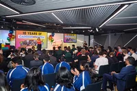 Students take part in the Google Careers with STEM event