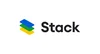 Stack's logo, which has blue, green and yellow rectangles stacked on one another near the word Stack