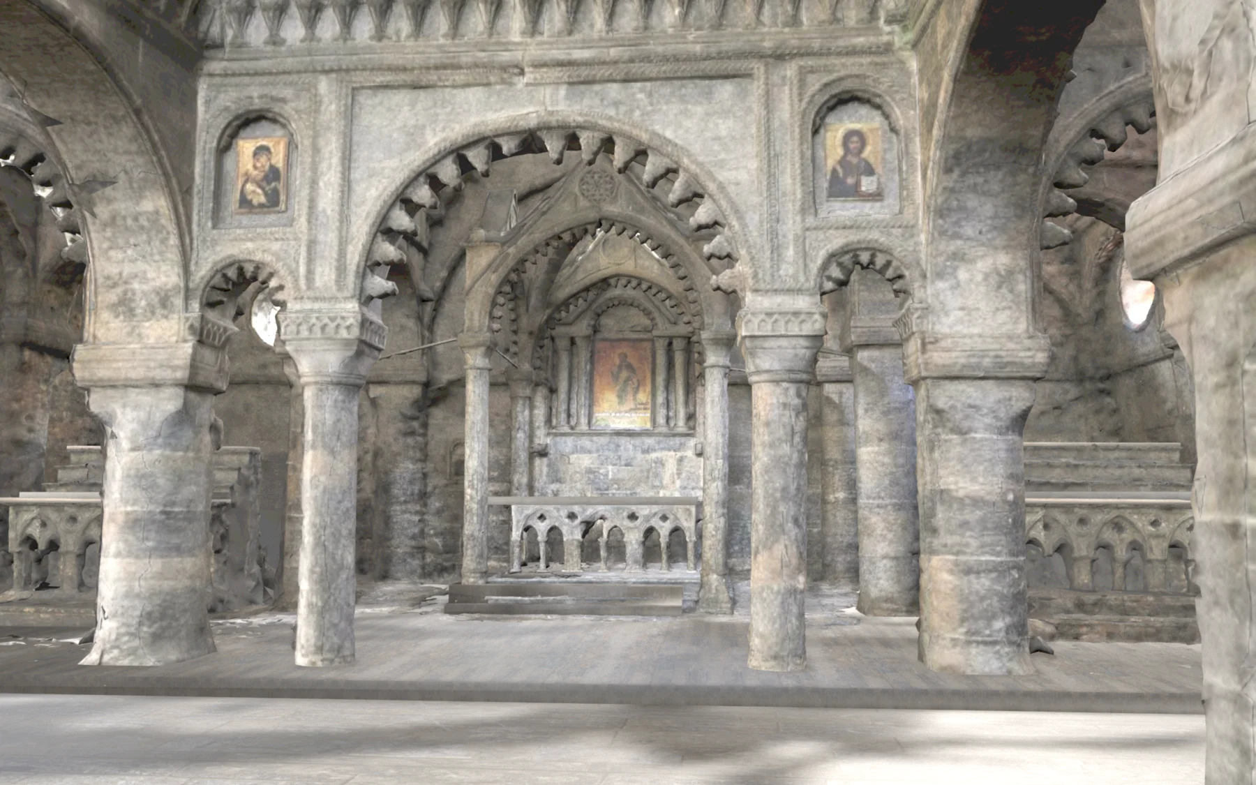 3D model of Saint Thomas Church, one of Mosul’s oldest