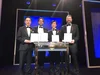 Ma, Hawkins, Yu and Debevec on stage at the Academy Sci-Tech Awards.