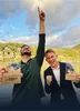 Anders and Ammar holding trophies together from an award ceremony for Project Iceman