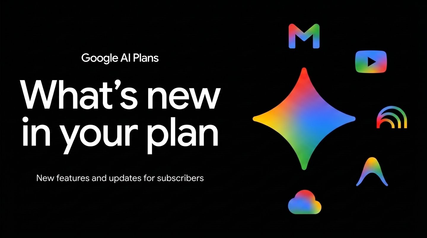Google amplia recursos de IA em planos pagos: voz nos apps, Google Pics no Workspace e integração do Gemini com Chrome/Photos — e um ano grátis para estudantes elegíveis (09/09/2026).