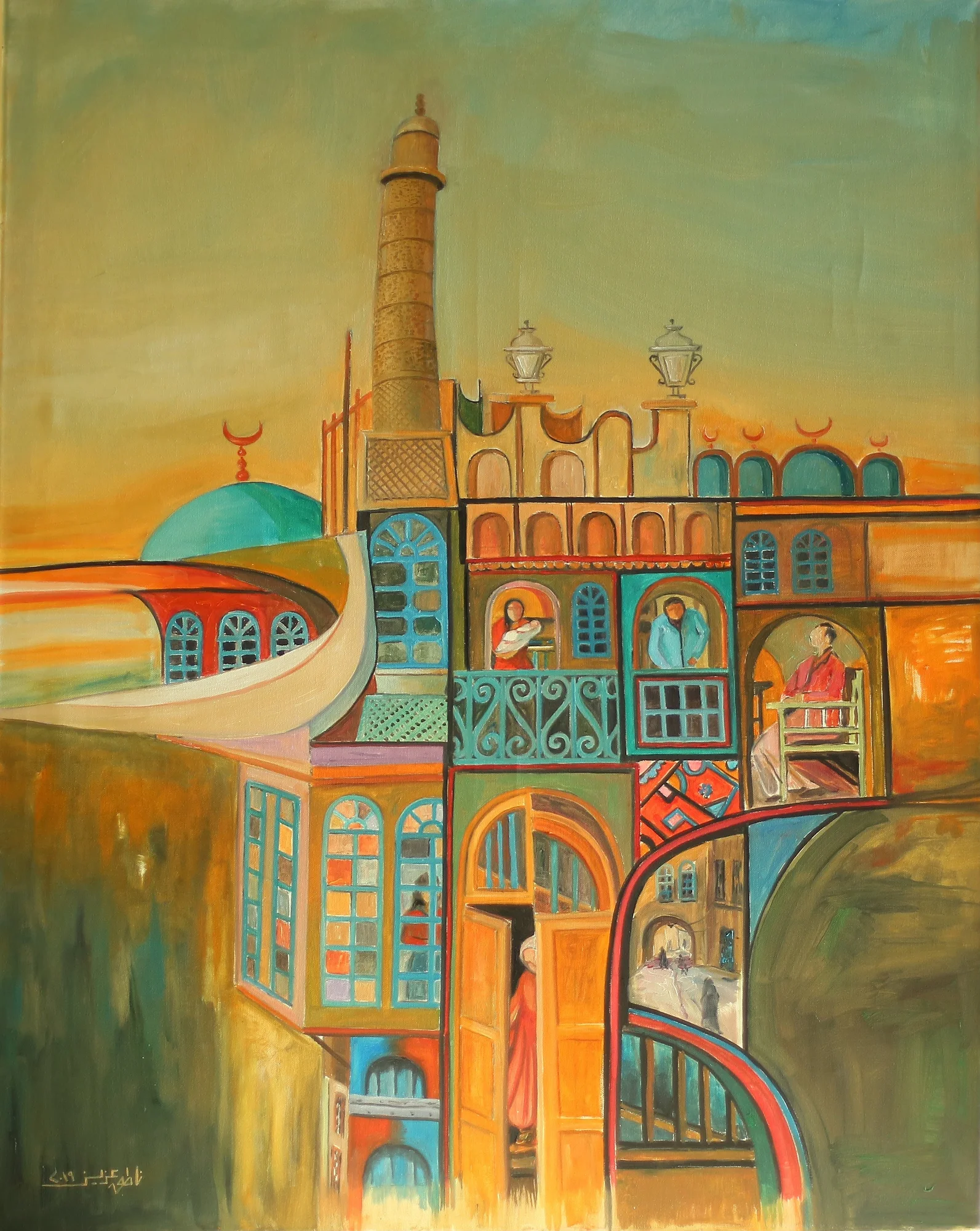 A capriccio of “the Spirit of Mosul” by Natik Aziz