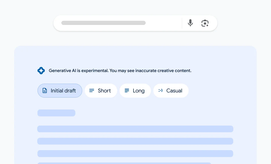 Testing new experimental generative AI features -  Community