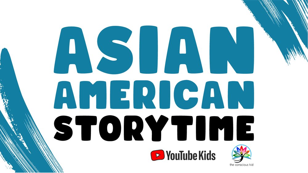 Graphic reading "Asian American Storytime" featuring logos from YouTube Kids and the Conscious Kid
Teacher Appreciation Week