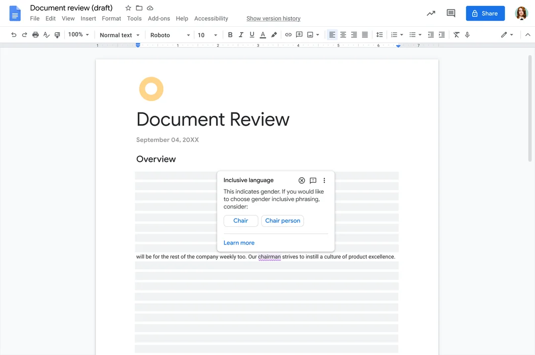 A New Google Docs Easter Egg