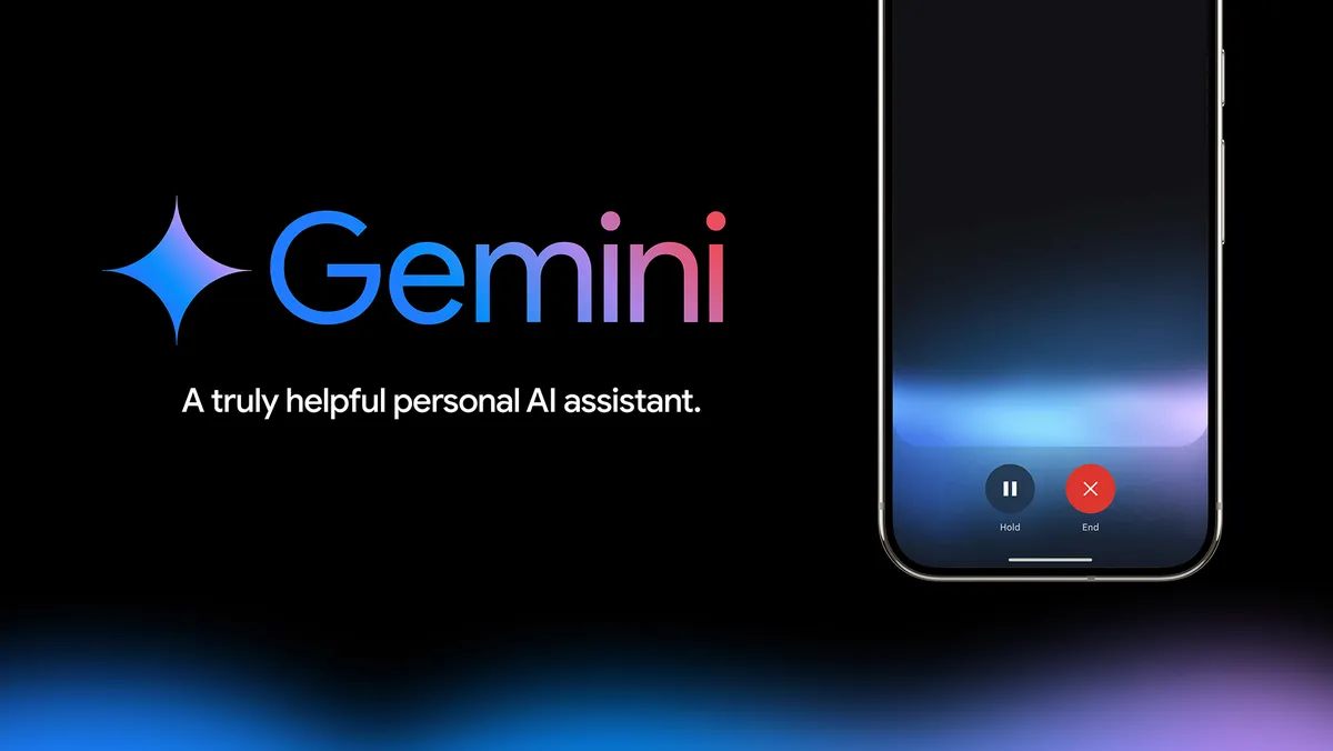 El logo de Gemini y el texto im asistente personal que realmente te ayuda