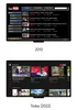 YouTube 2010 y 2022