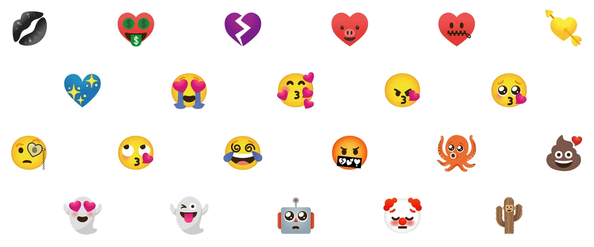 Feeling all the feels? There's an emoji sticker for that.