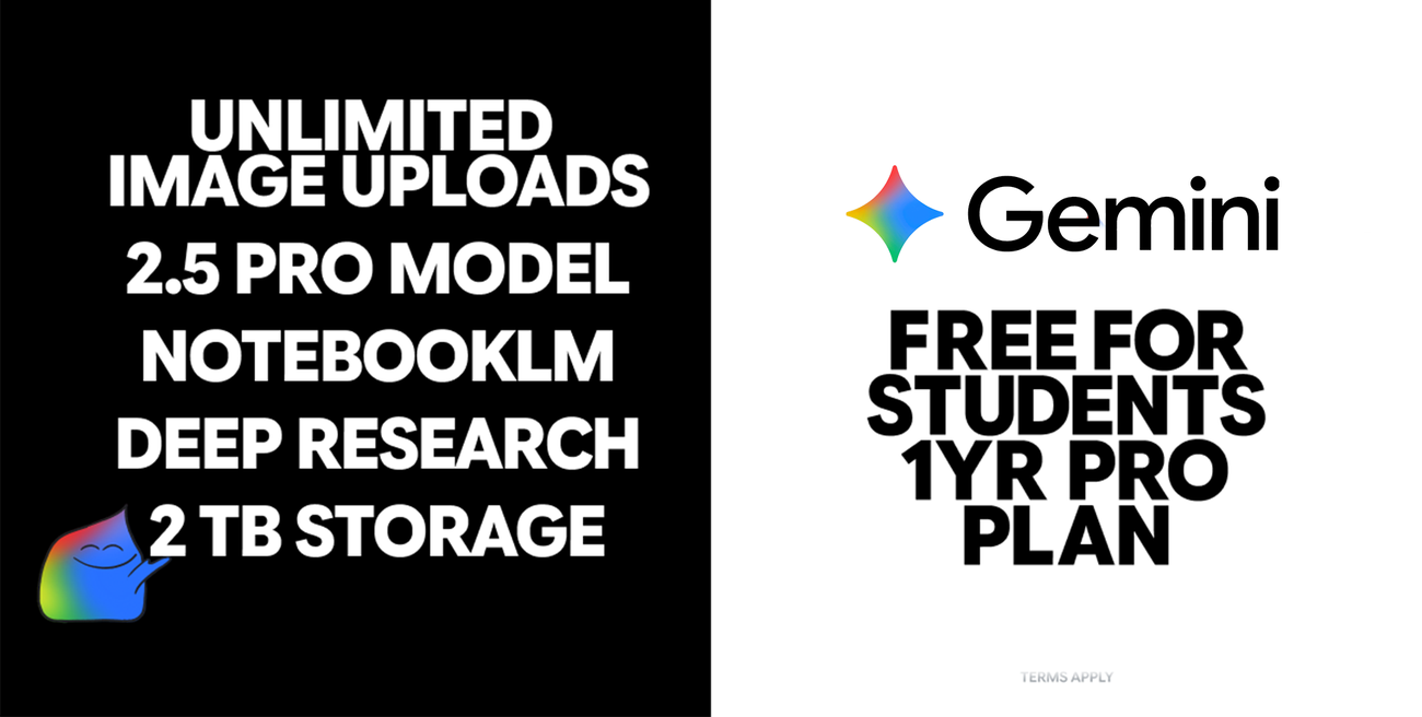Calling uni students in Iraq, Jordan & UAE: 12 months free access to Gemini  Pro!