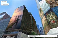 Explore the Street Gallery created by Ban Ki Moon and projected onto the UN Global Headquarters in New York.