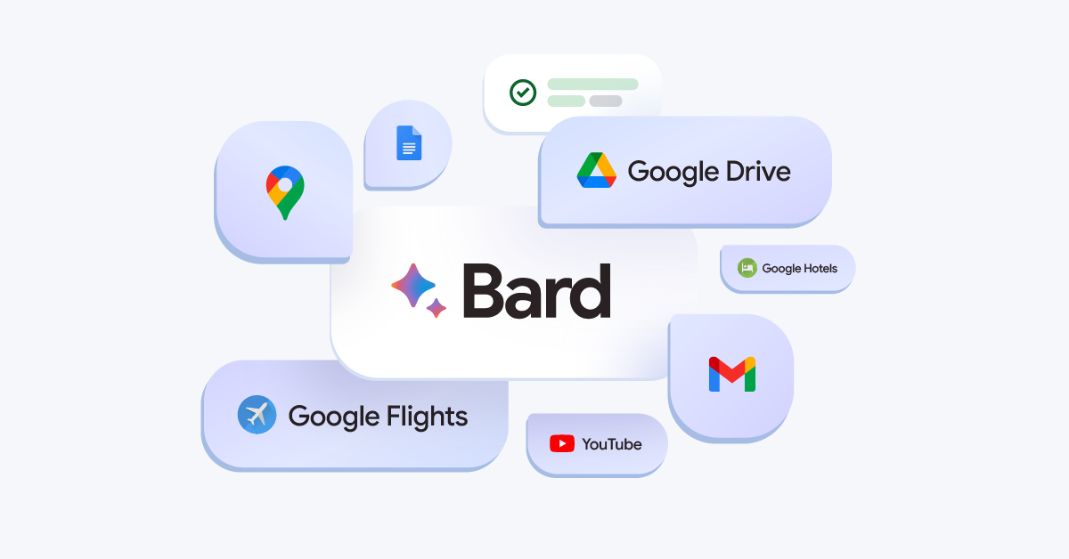 Bard peut désormais interagir avec vos applications et vos services Google