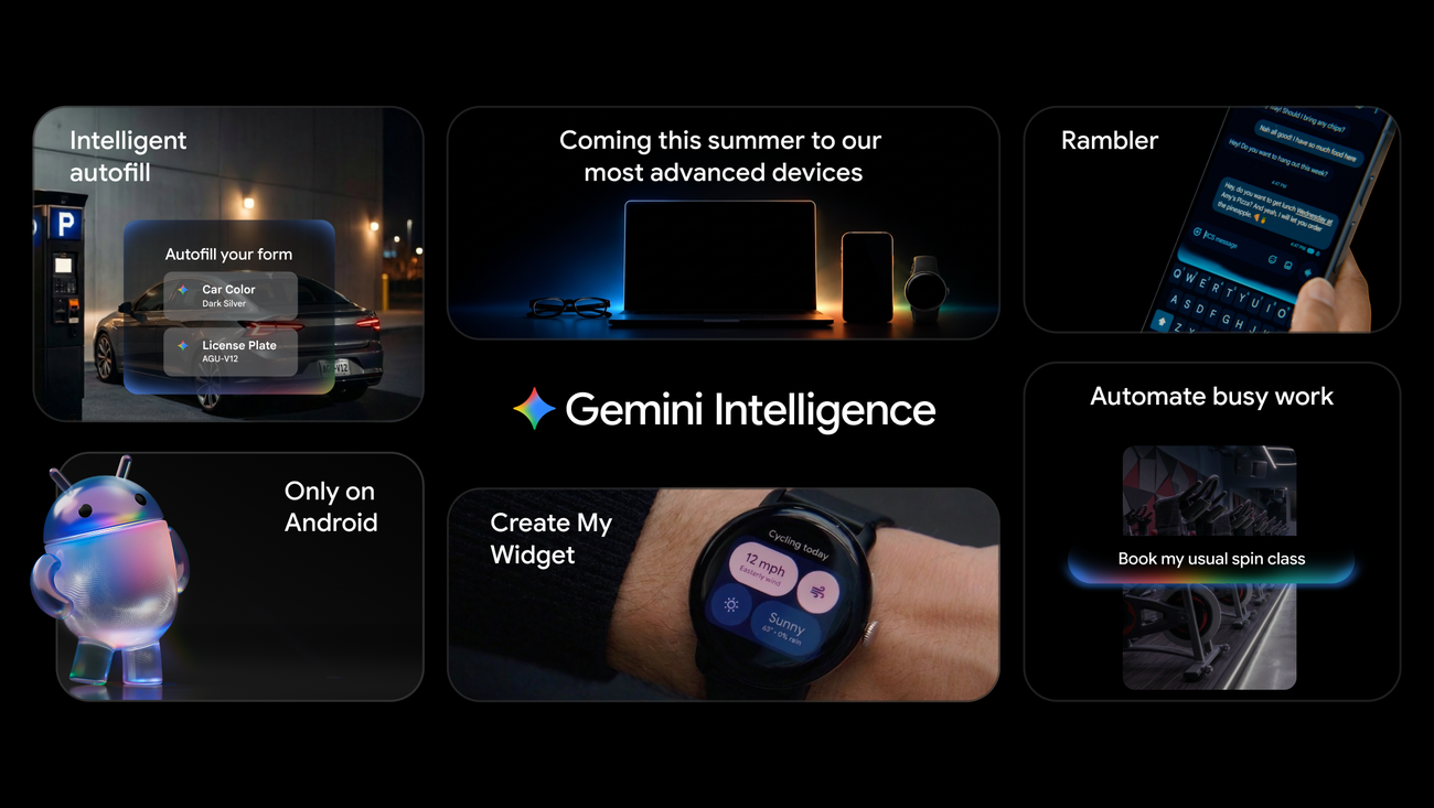 A smarter, more proactive Android with Gemini Intelligence