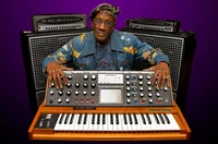 Bernie Worrell (c) Brian Diescher - Bob Moog Foundation