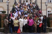 Gruppenfoto der Gründungsmitglieder des Black European Women's Council in Brüssel