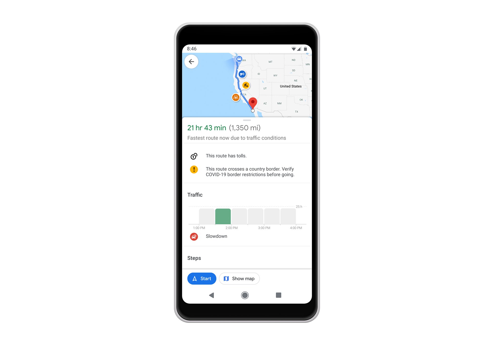 Get around safely with these new Google Maps features