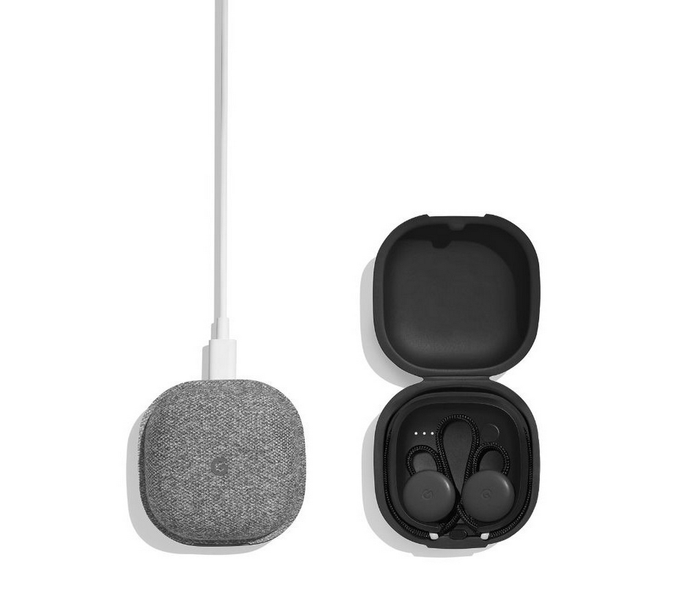 google pixel buds with charging case