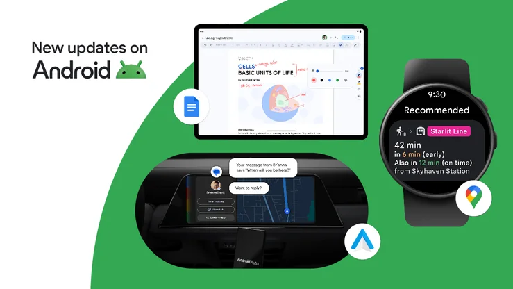 Google announces Android Auto updates at CES 2024