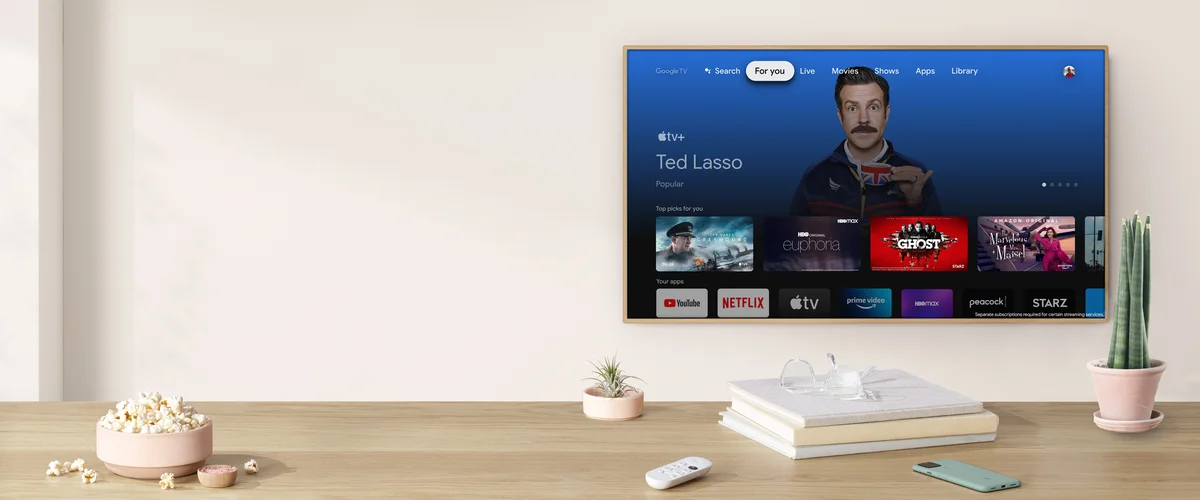 The Apple TV app is now available on Chromecast with Google TV