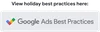 Google Ads Best Practices button