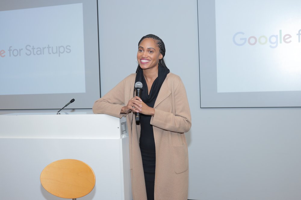 Jewel Burks Solomon speaking at the Black Founders Program.JPG