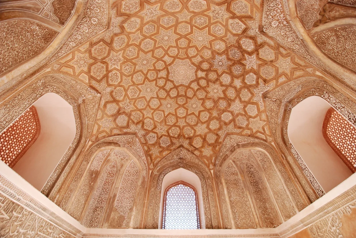 picture of Batashewala Mughal Tomb Complex in Delhi Ceiling