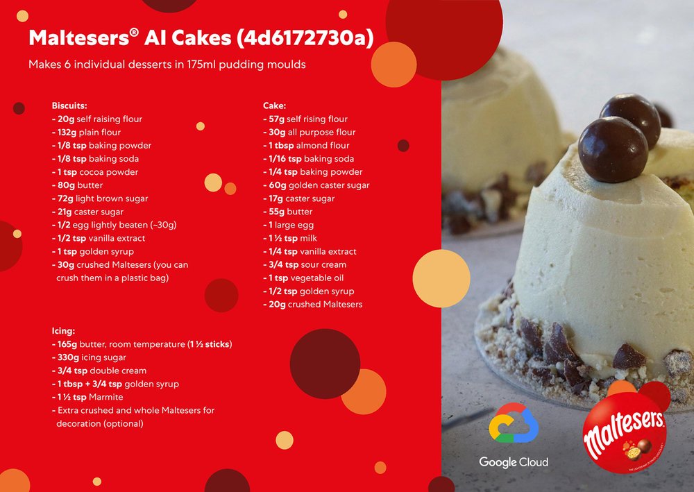 Recipe for Malteser AI cake