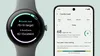 Google Pixel Watch 3 に、Daily Cardio Load とエナジースコア が表示されている様子。