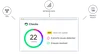 Checks scans multiple sources of information including an app’s privacy policy, SDK information, and network traffic to generate a report that indicates the number of Checks performed, new issues, and issues that have been resolved.