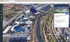 Screenshot der Ciudad de las Artes y Las Ciencias in Valencia, Spanien, in Google Earth.